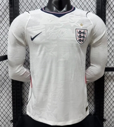 2026 England home Long sleeve player version S-XXL